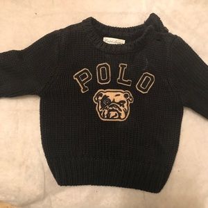 Polo infant sweater